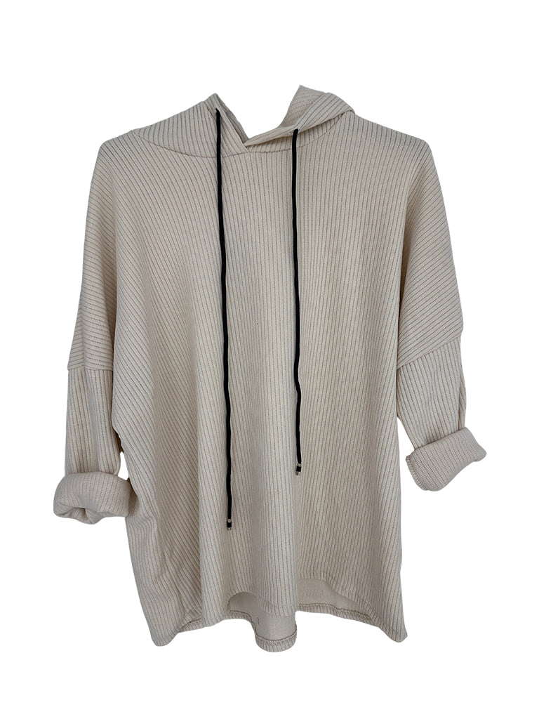 Women's wholesale corduroy hoodie for colder months