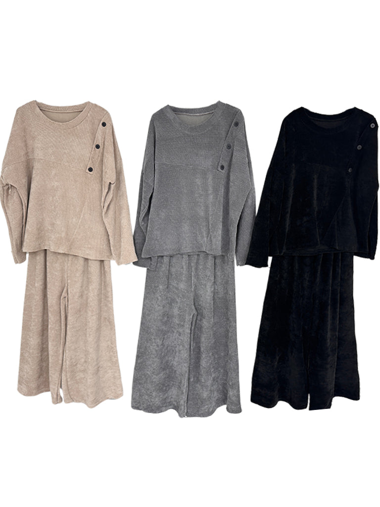 Women's wholesale Casey corduroy twin set