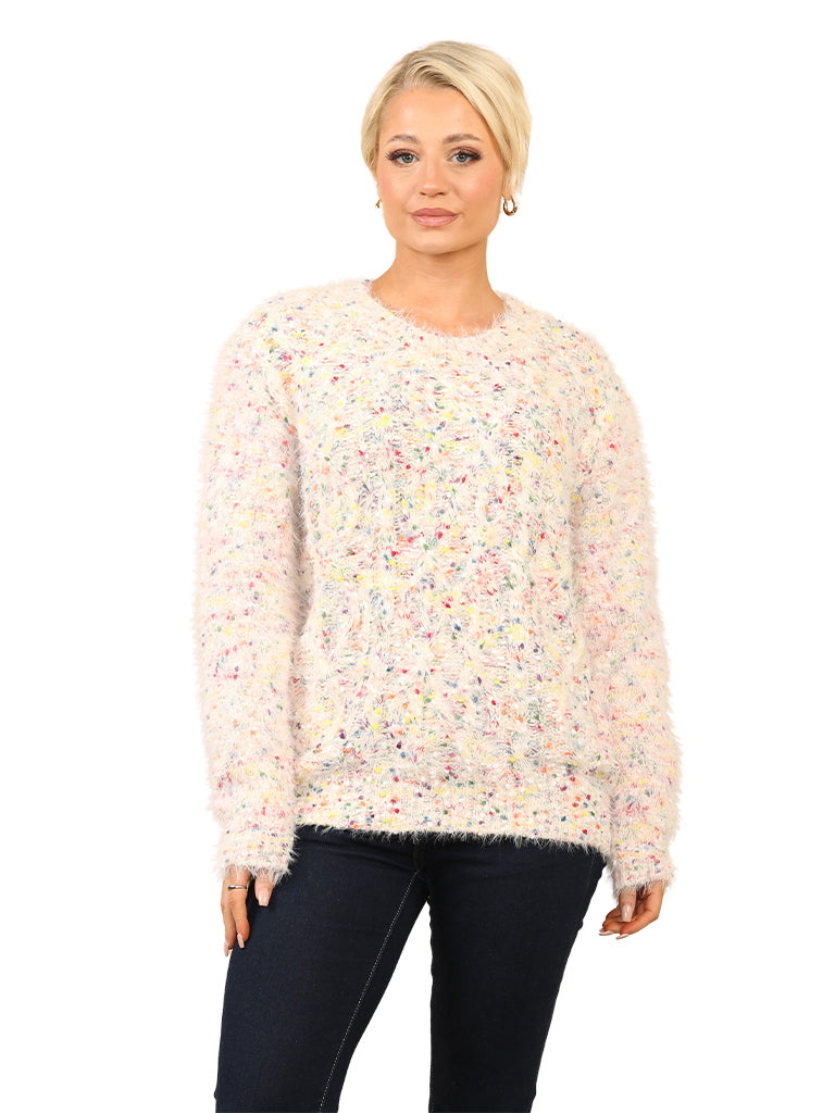 Ashley Flecked Knit Jumper