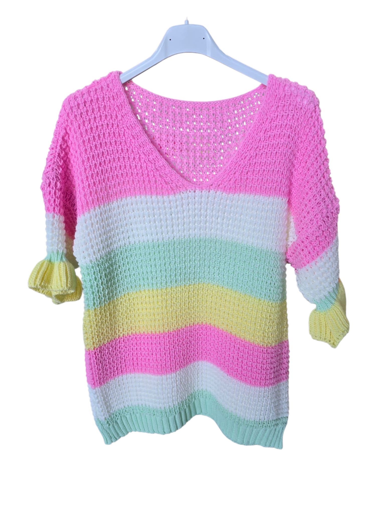 Linda Striped Knit Top