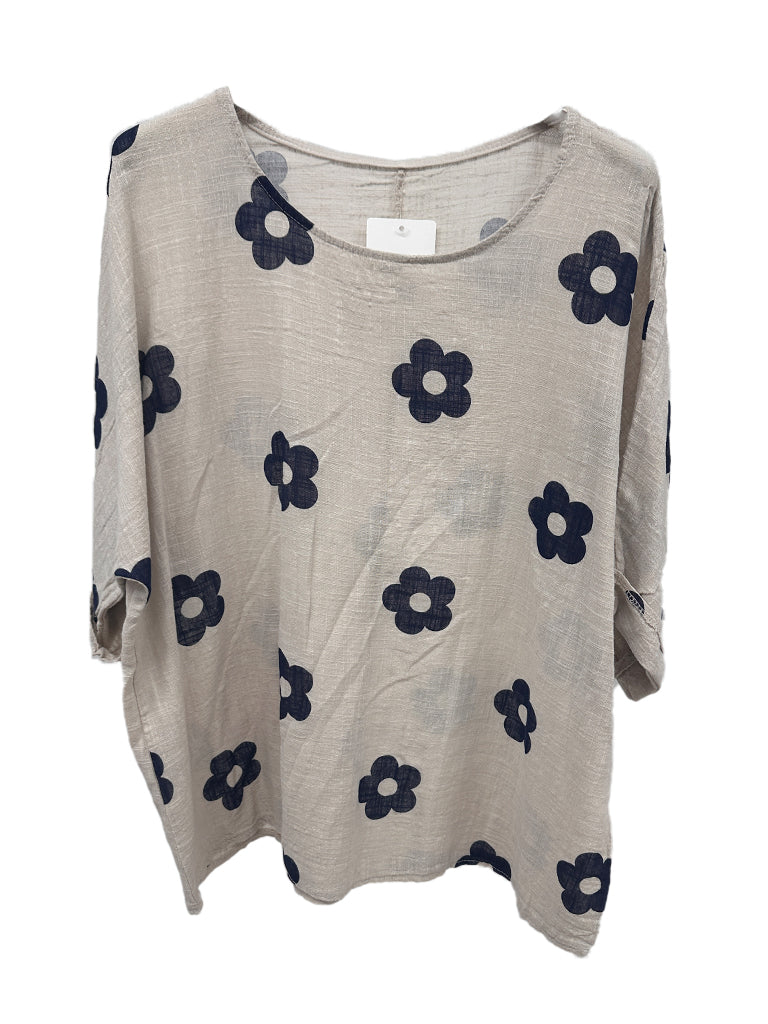 Flower Print  Top