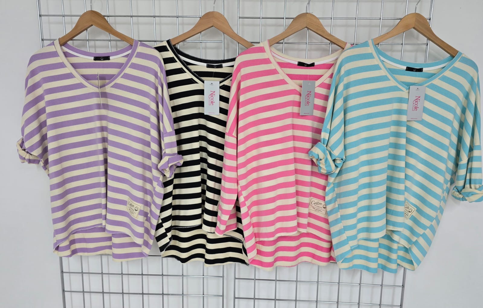 Stella Stripe V Beck Top