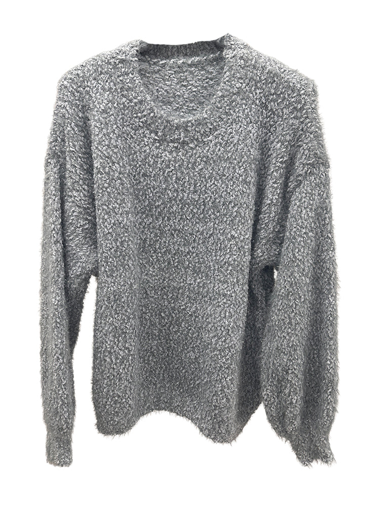 Lurex Fluffy Jumper