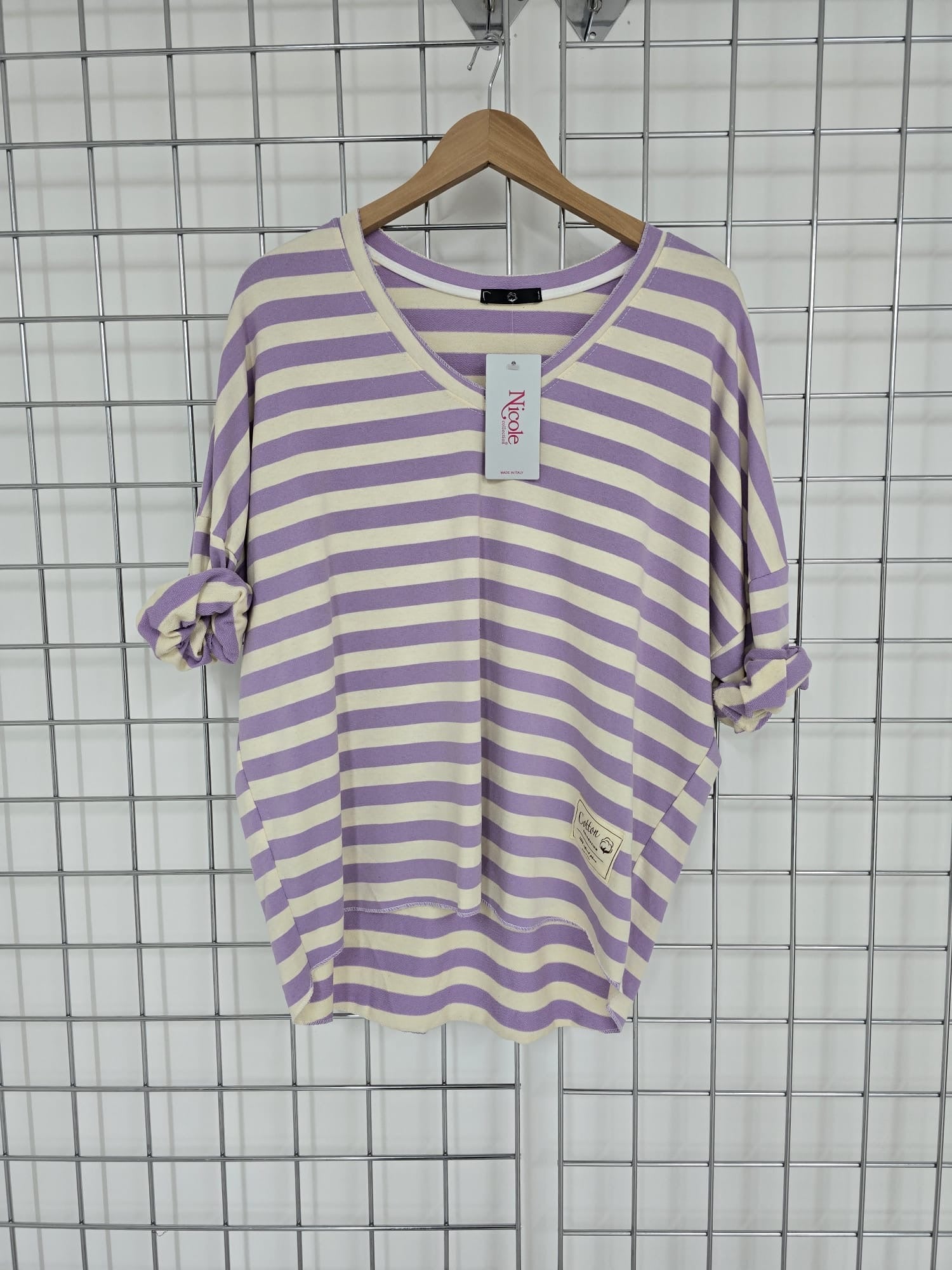 Stella Stripe V Beck Top