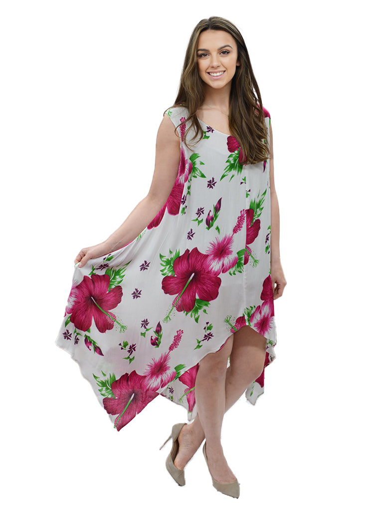 Sleeveless Floral Dress