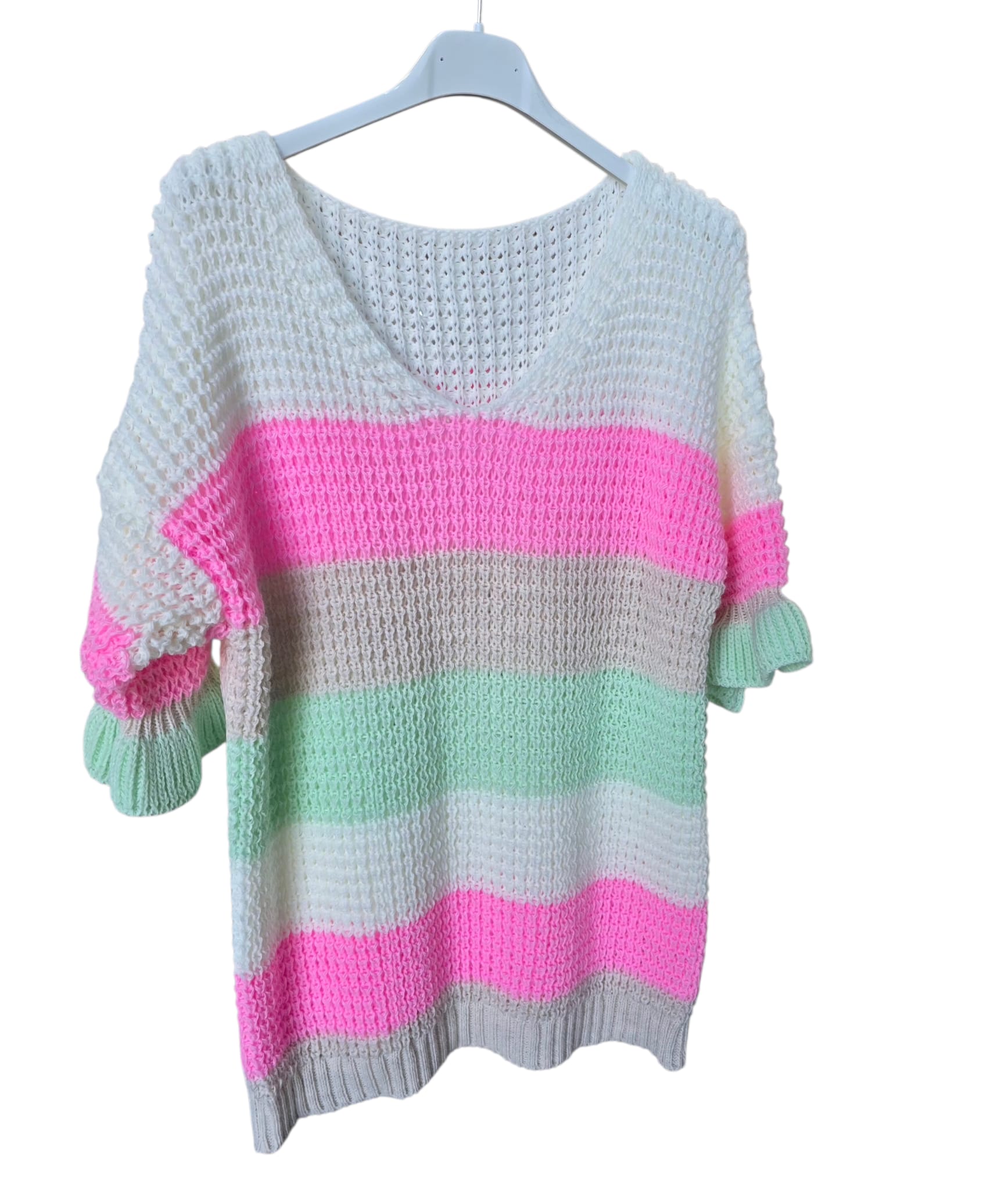 Linda Striped Knit Top
