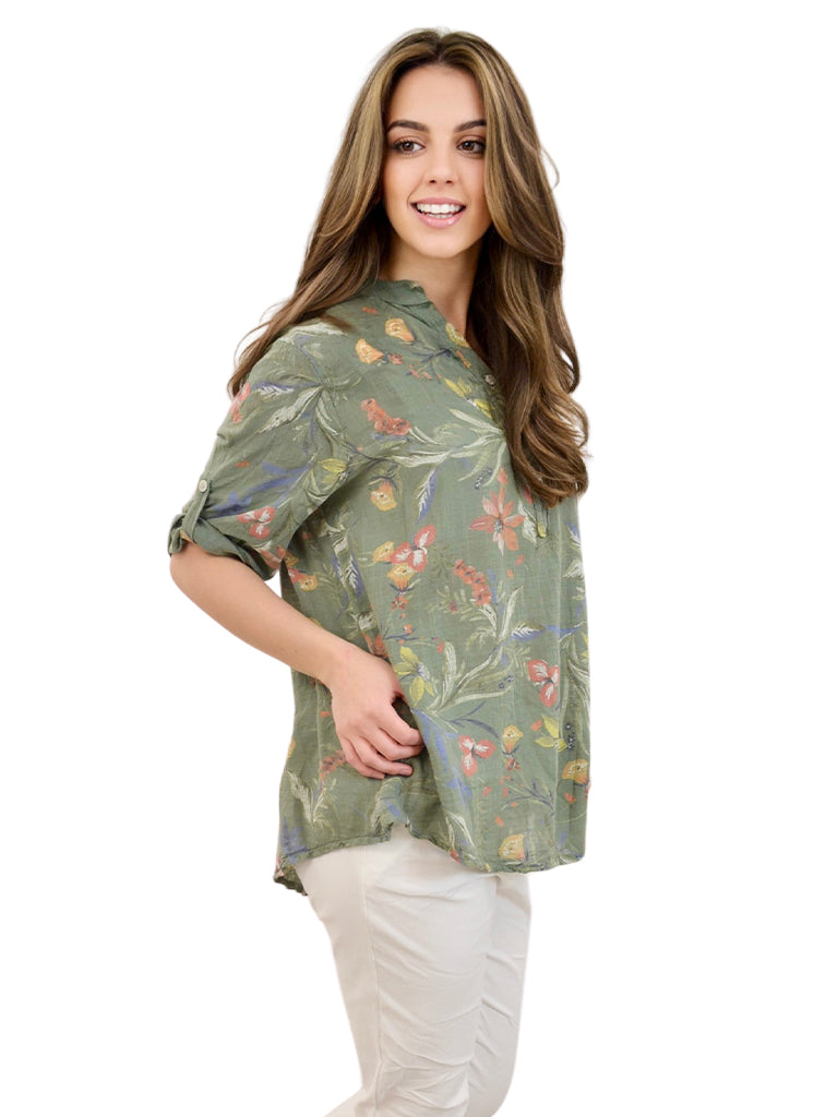 Cotton Floral Top