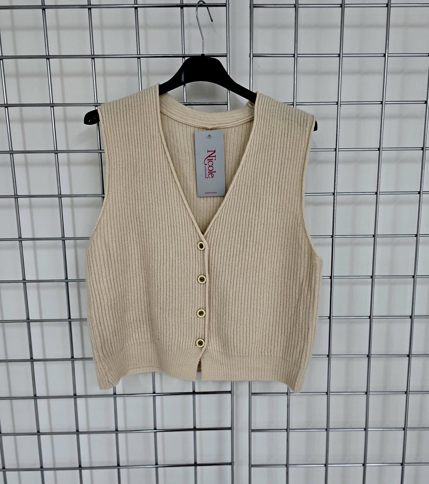 Joe Ribbed Knit Waistcoat