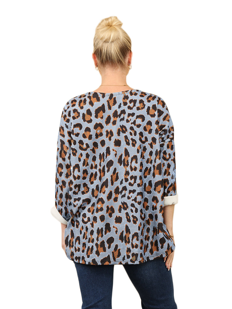 Shelly Animal Print Top