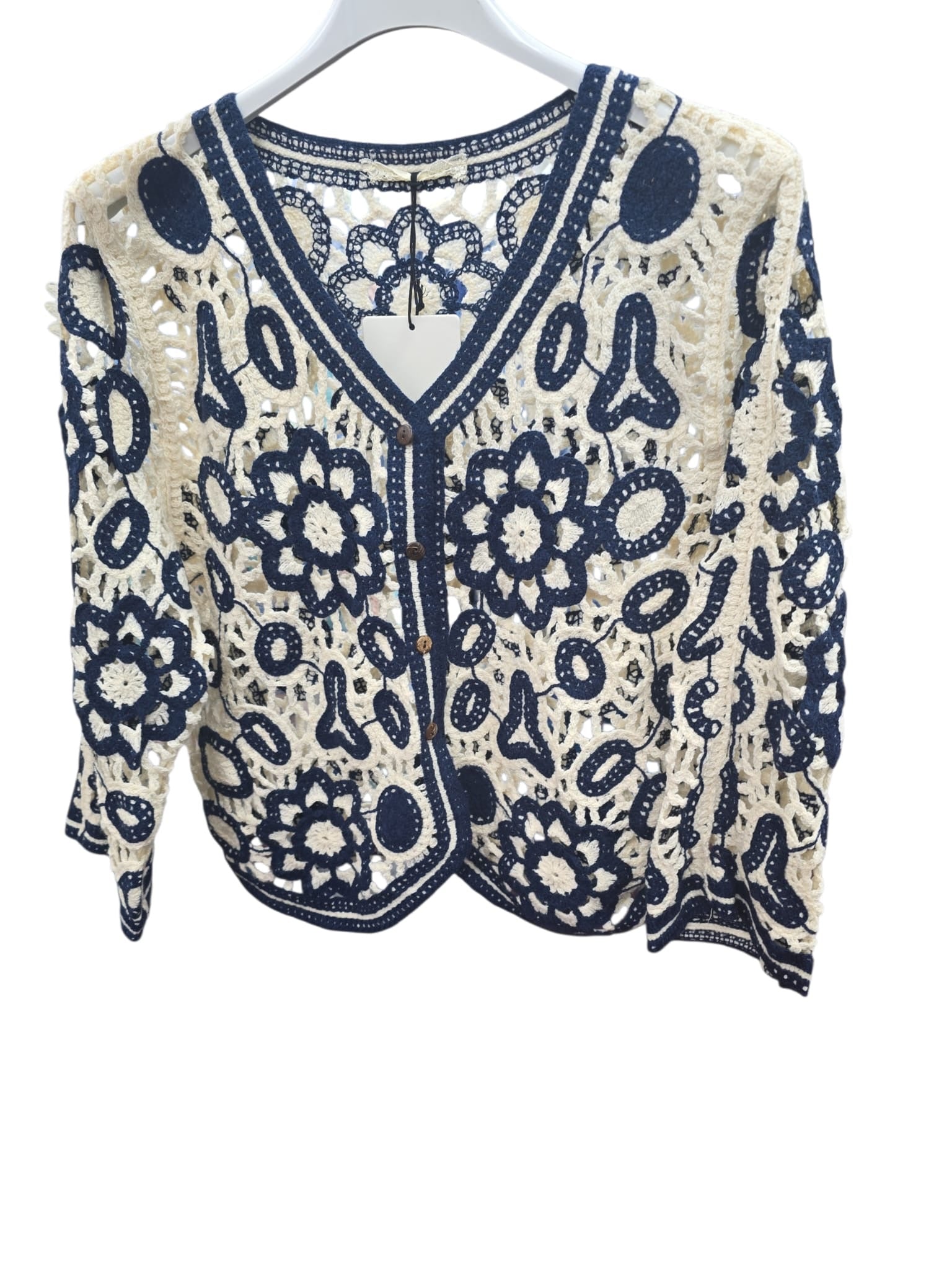 Lina Crochet Cardigan Jacket