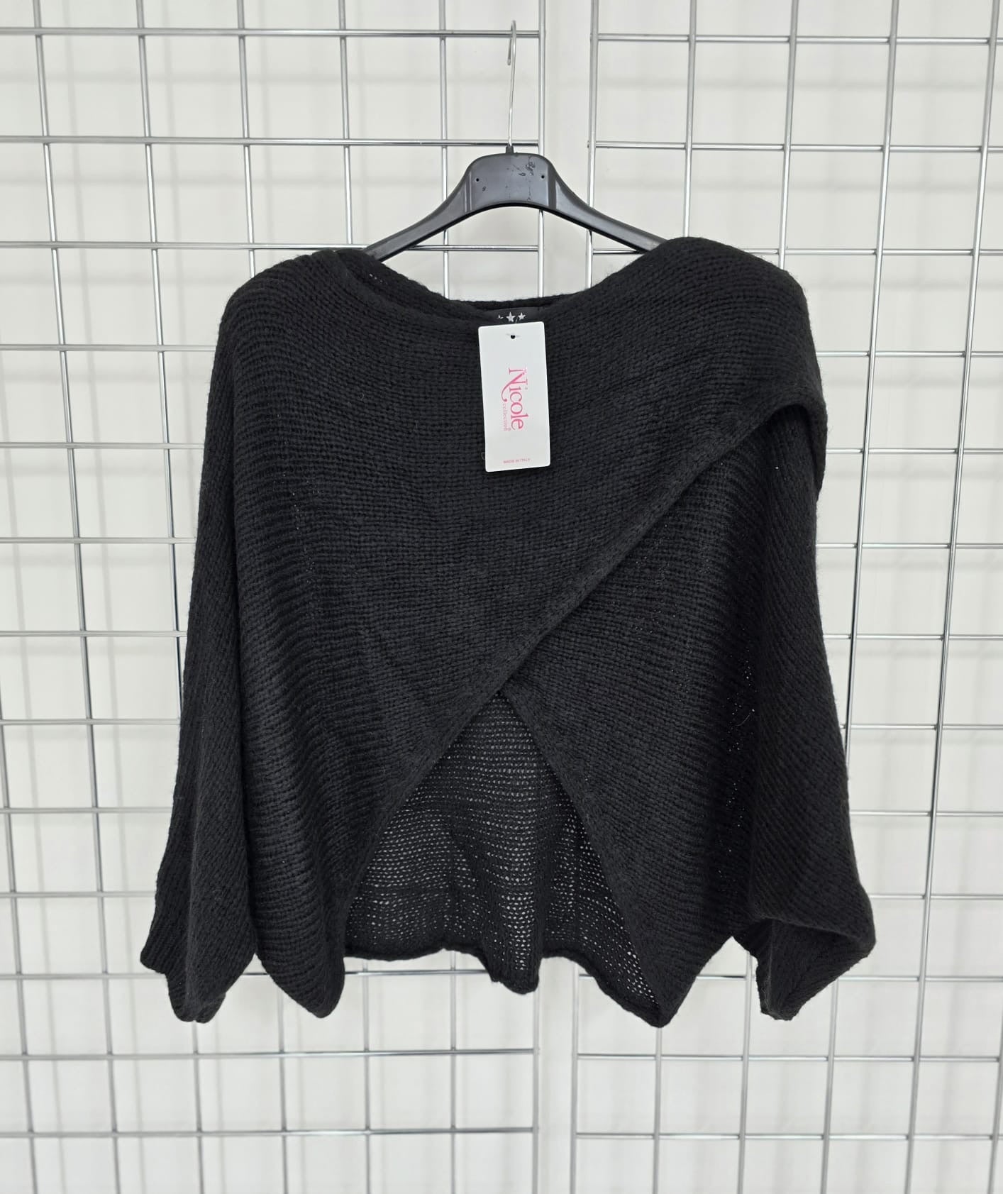 Emily Cross Over Knit Top